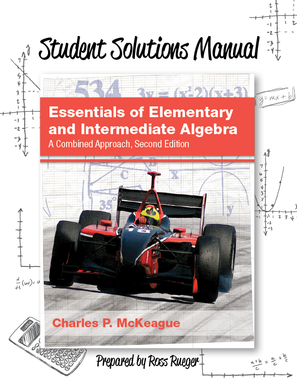 Student Solutions Manual for Essentials of Elementary & Intermediate Algebra
